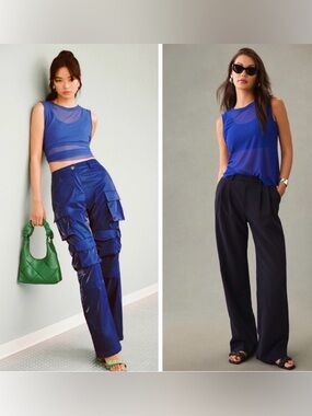 DOLAN Sheer Bralette Tank New with Tags